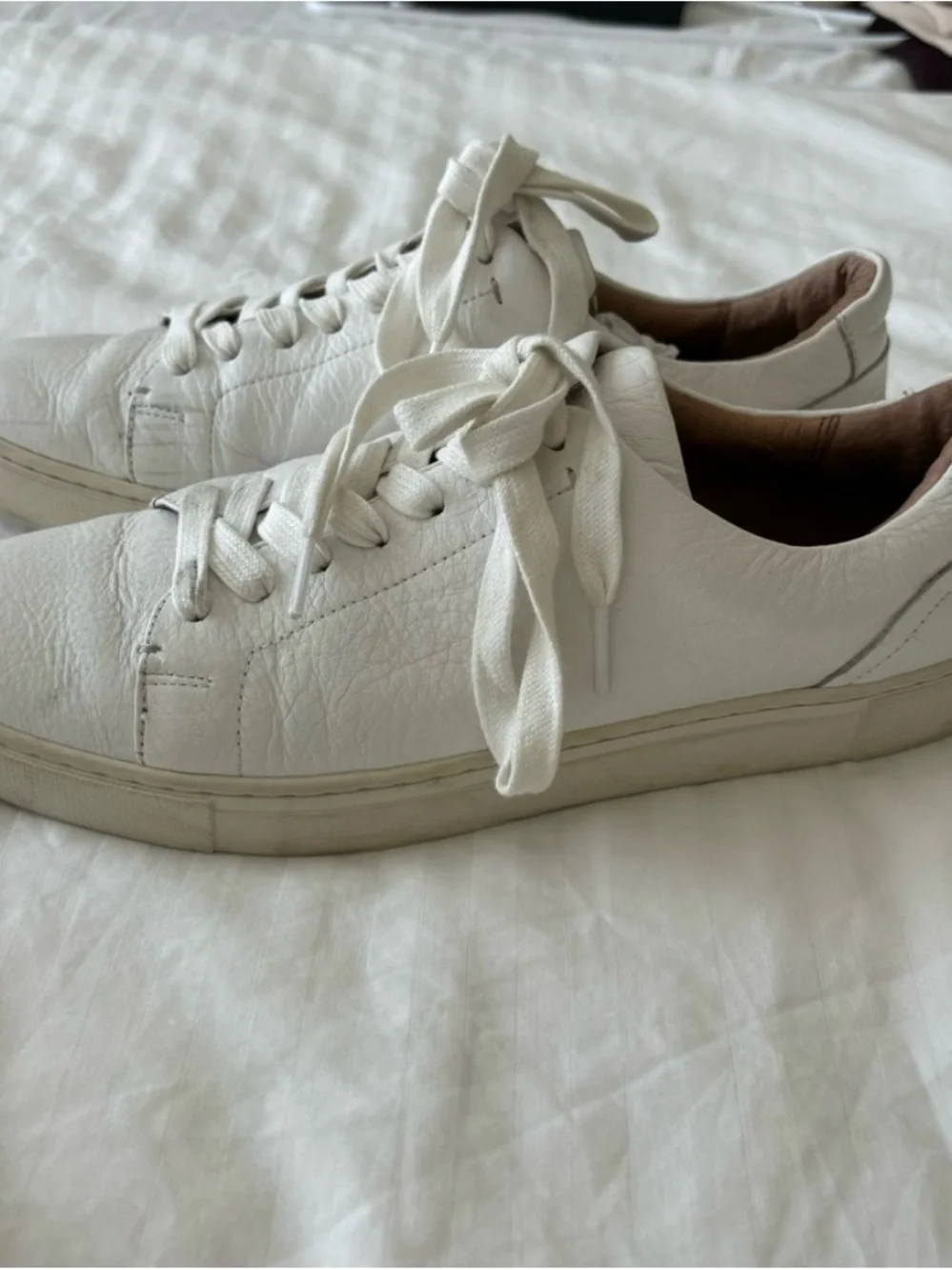 Frye | Women's Ivy Leather Lace-Up Sneakers - Size 9.5